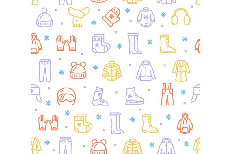 winter-clothes-seamless-pattern-background-vector
