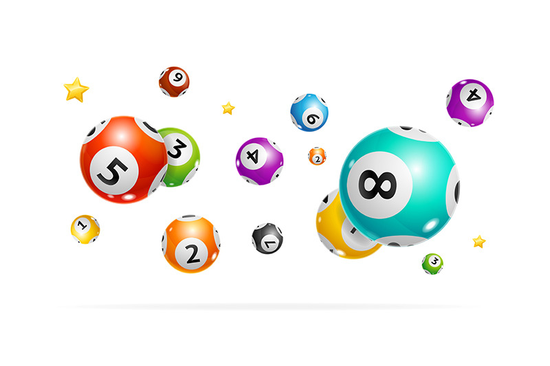 3d-falling-lotto-ball-background-vector