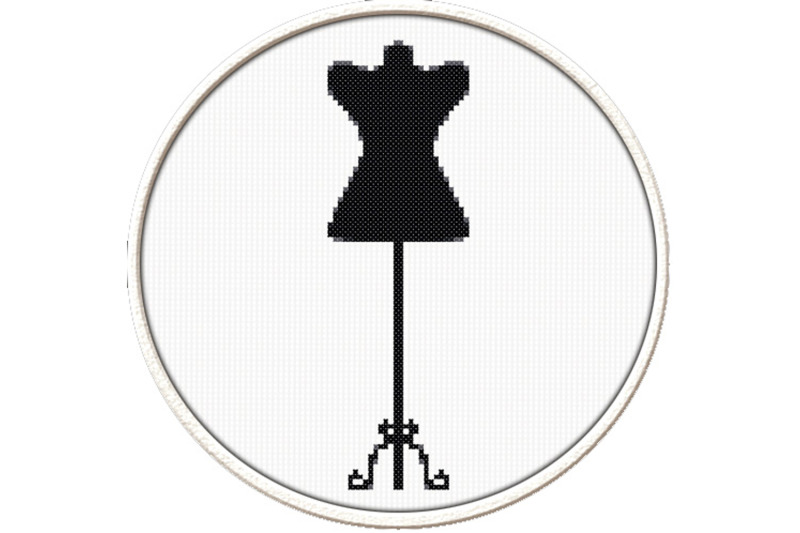 dress-form-pdf-downloadable-printable-cross-stitch-pattern