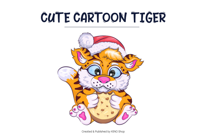 set-of-cute-cartoon-tigers