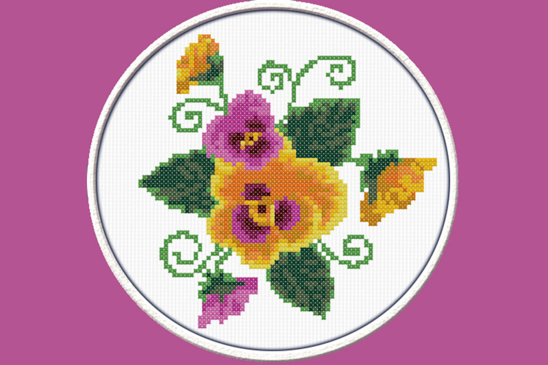 pansy-pdf-downloadable-printable-cross-stitch-pattern