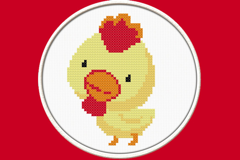 yellow-chicken-pdf-downloadable-printable-cross-stitch-pattern