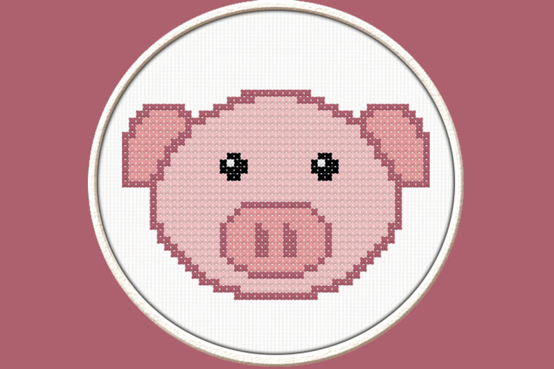 piggy-snout-pdf-downloadable-printable-cross-stitch-pattern