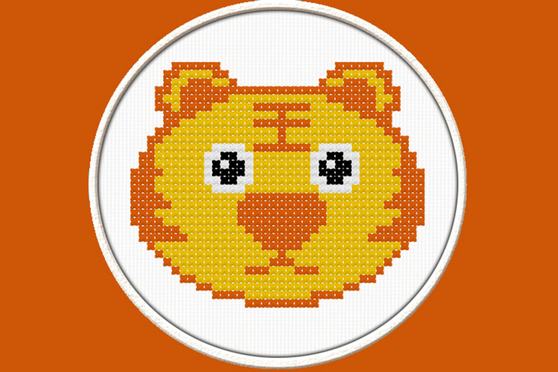 tiger-face-pdf-downloadable-printable-cross-stitch-pattern