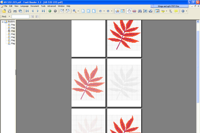 red-leaf-pdf-downloadable-printable-cross-stitch-pattern