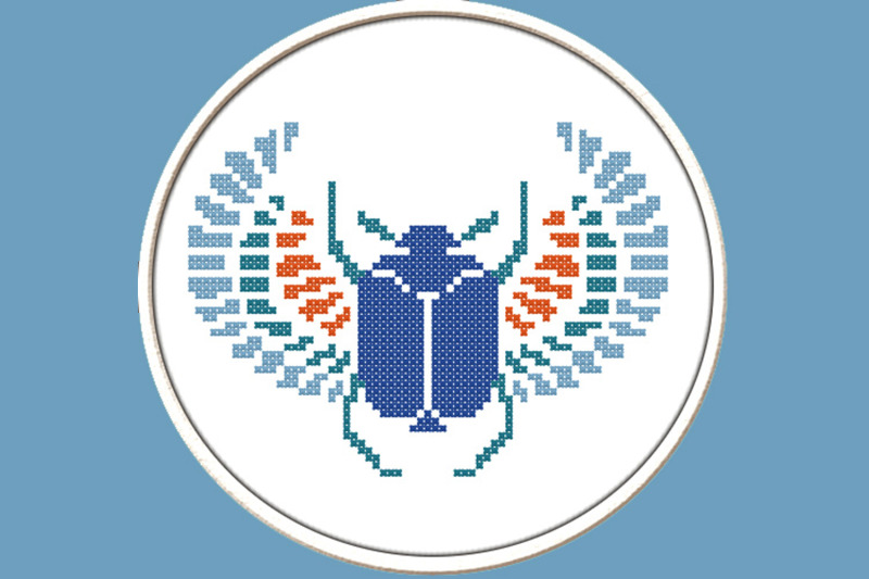 sacred-scarab-pdf-downloadable-printable-cross-stitch-pattern