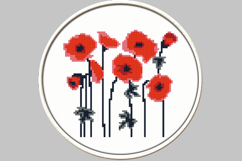 red-poppies-pdf-downloadable-printable-cross-stitch-pattern