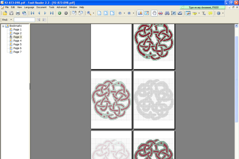 green-celtic-snake-pdf-downloadable-printable-cross-stitch-pattern