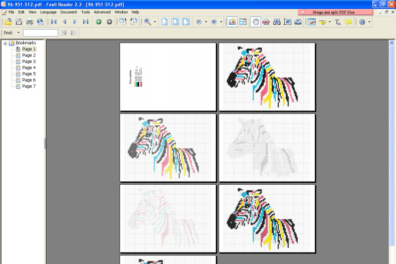 rainbow-zebra-pdf-downloadable-printable-cross-stitch-pattern