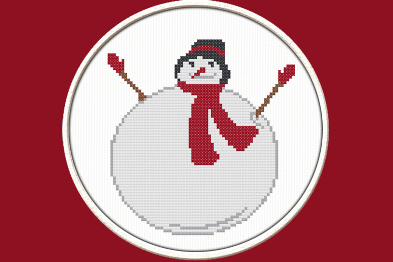 big-snowman-pdf-downloadable-printable-cross-stitch-pattern