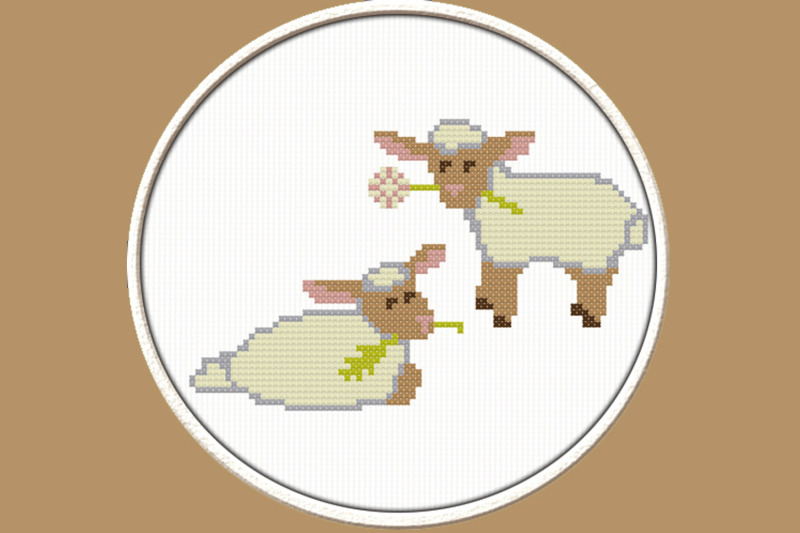 lamb-pdf-downloadable-printable-cross-stitch-pattern