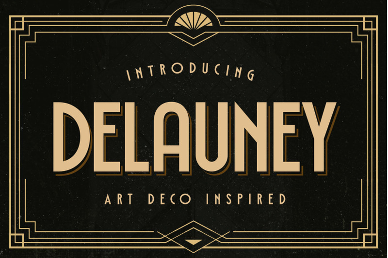 delauney-art-deco-font