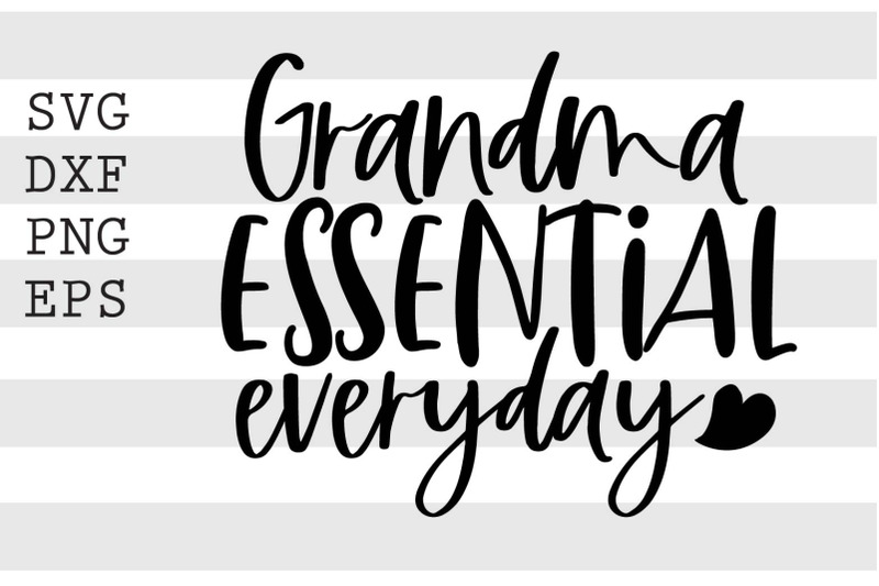 grandma-essential-everyday-svg