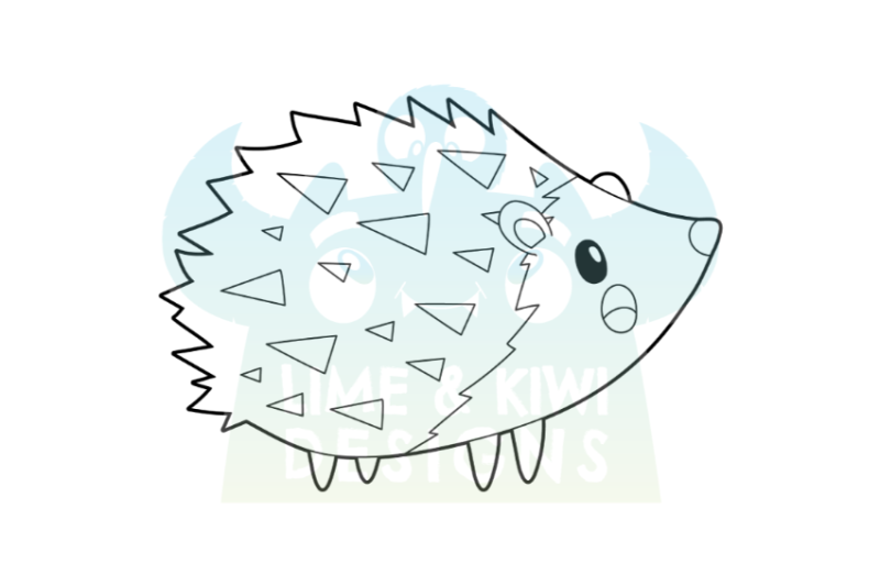 hedgehogs-digital-stamps-lime-and-kiwi-designs