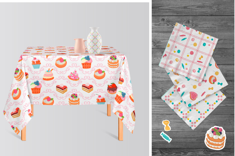 vector-cakes-seamless-patterns