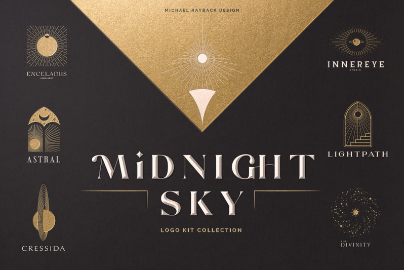 midnight-sky-logo-collection