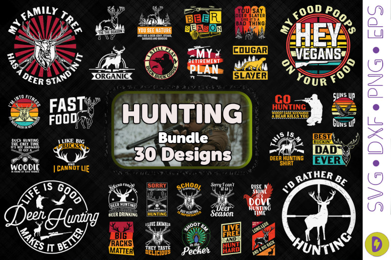hunting-bundle-30-designs