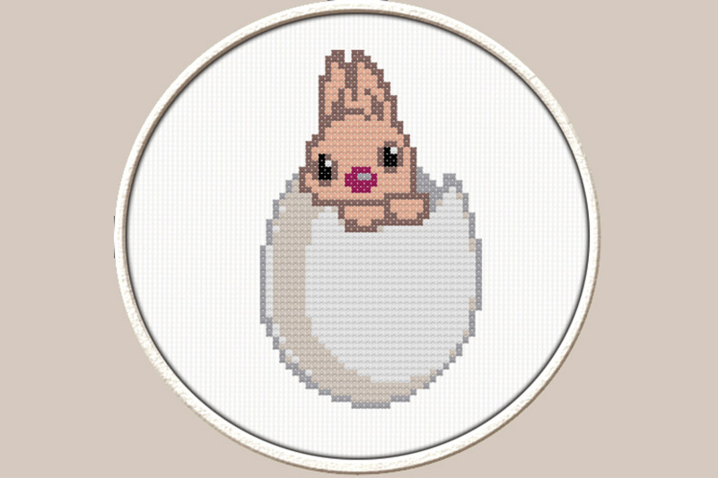 easter-bunny-pdf-downloadable-printable-cross-stitch-pattern