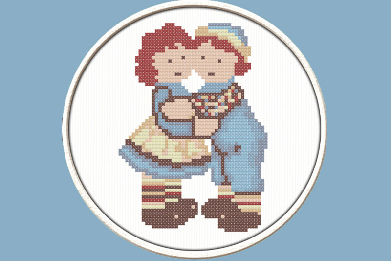 red-haired-children-pdf-downloadable-printable-cross-stitch-pattern