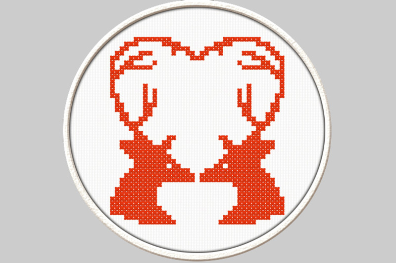 deer-039-s-heart-pdf-downloadable-printable-cross-stitch-pattern