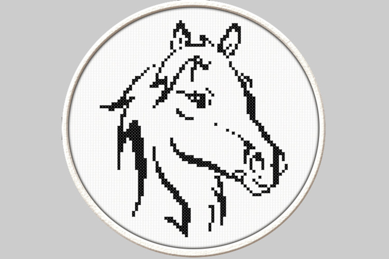 horse-pdf-downloadable-printable-cross-stitch-pattern