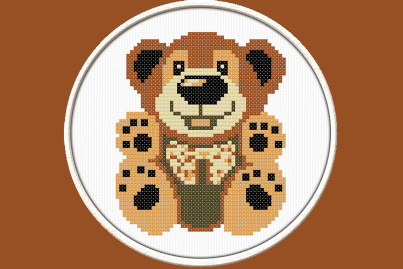 plush-bear-pdf-downloadable-printable-cross-stitch-pattern