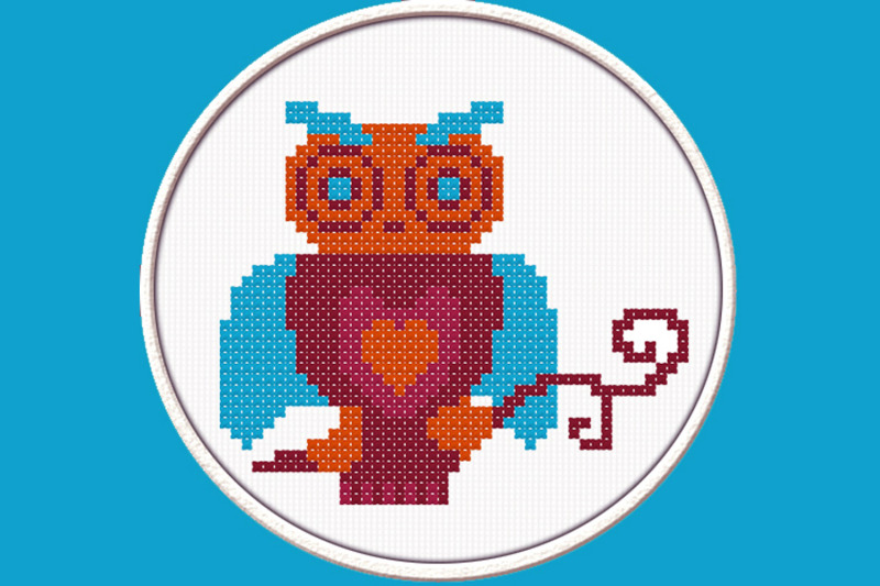 blue-owl-pdf-downloadable-printable-cross-stitch-pattern