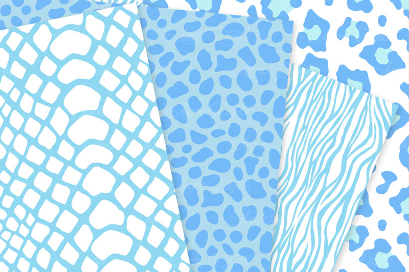baby-blue-animal-print-digital-paper-seamless-vector-patterns