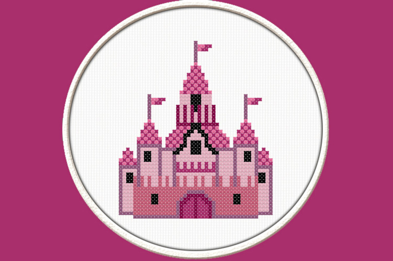 princess-castle-pdf-downloadable-printable-cross-stitch-pattern