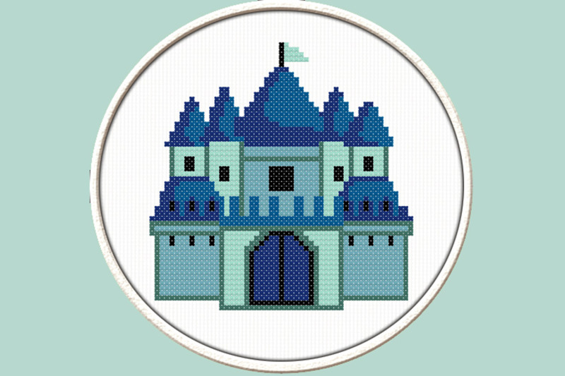 blue-castle-pdf-downloadable-printable-cross-stitch-pattern