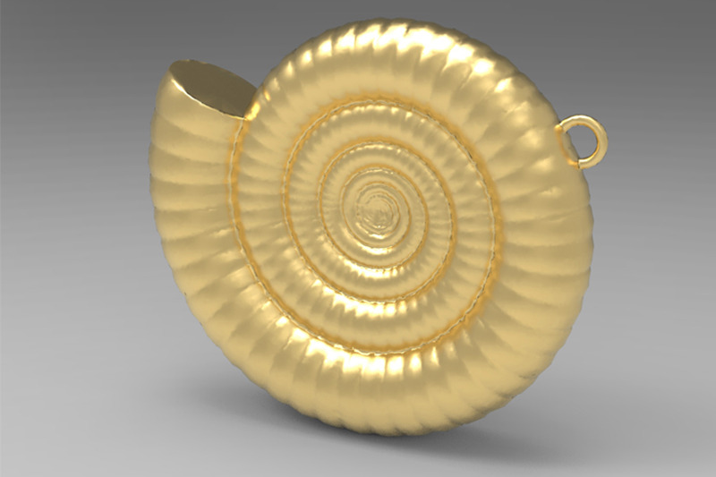 clamshell-ammonite-charm-3d-model-3d-printing-pendant