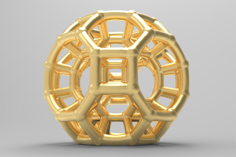 4d-non-euclidean-bead-multidimensional-theory-pendant-3d-model