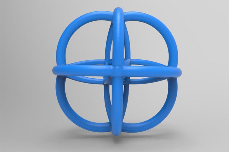 coxeter-polytope-bead-scientific-math-art-pendant-3d-model