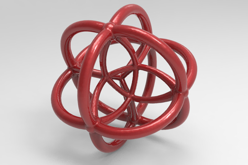 coxeter-polytope-bead-scientific-math-art-pendant-3d-model