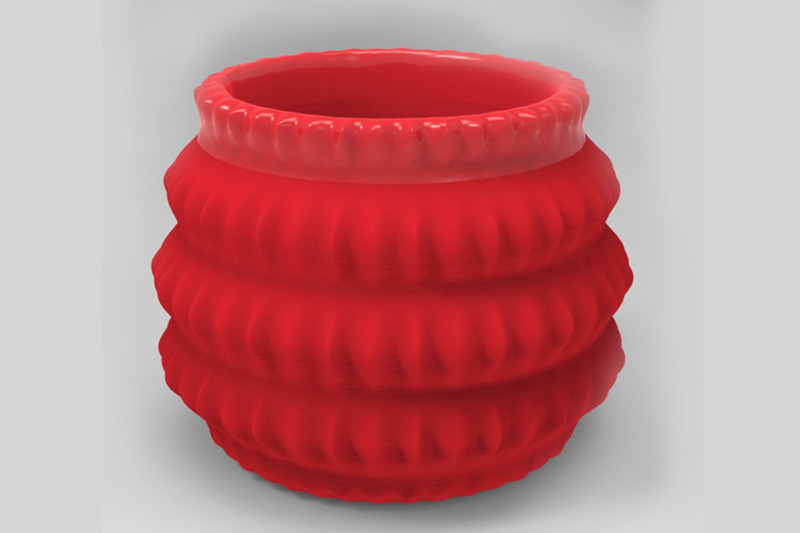 barrel-geometric-plant-3d-printing-flowerpot