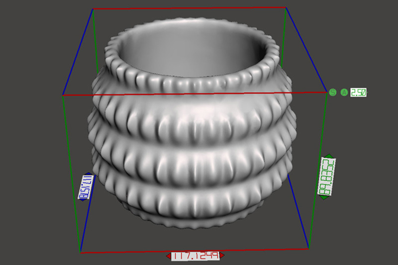 barrel-geometric-plant-3d-printing-flowerpot