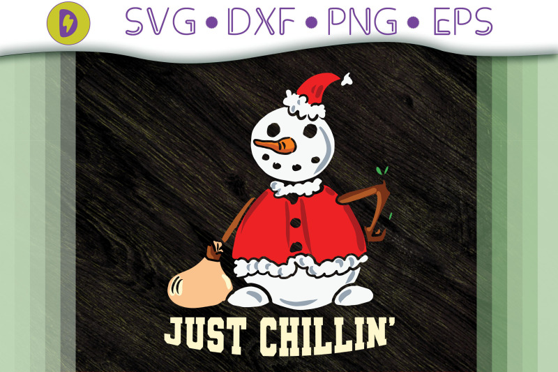 just-chillin-039-chilling-snowman