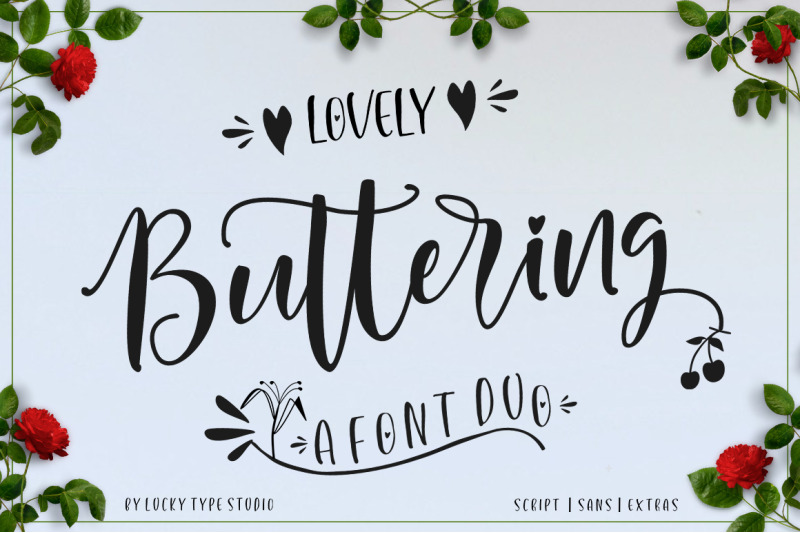 lovely-buttering-font-duo