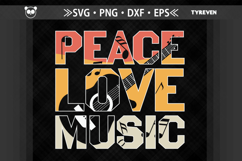 peace-love-music-guitar-retro-vintage