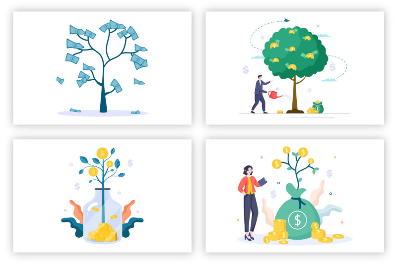 16-money-tree-investment-financial-illustration