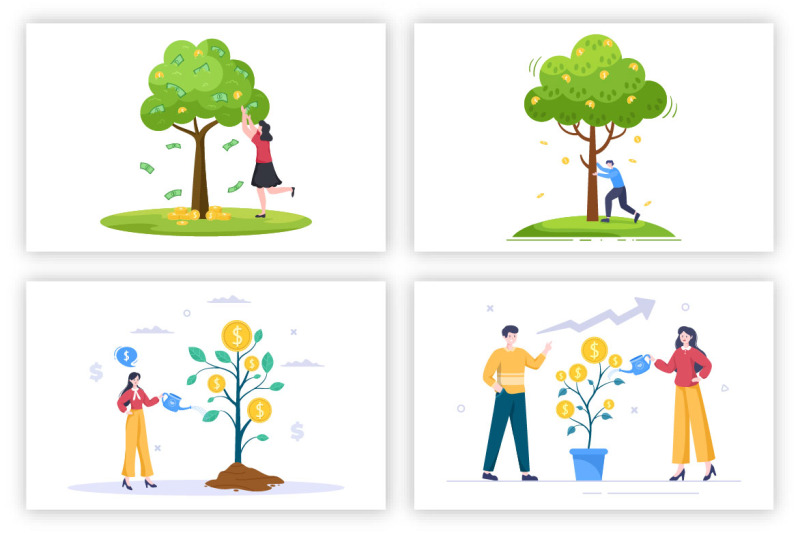 16-money-tree-investment-financial-illustration