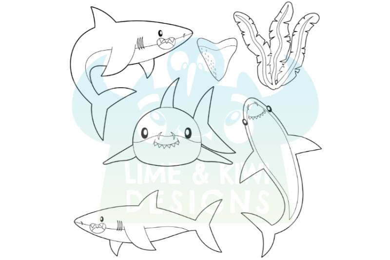 blue-sharks-digital-stamps-lime-and-kiwi-designs