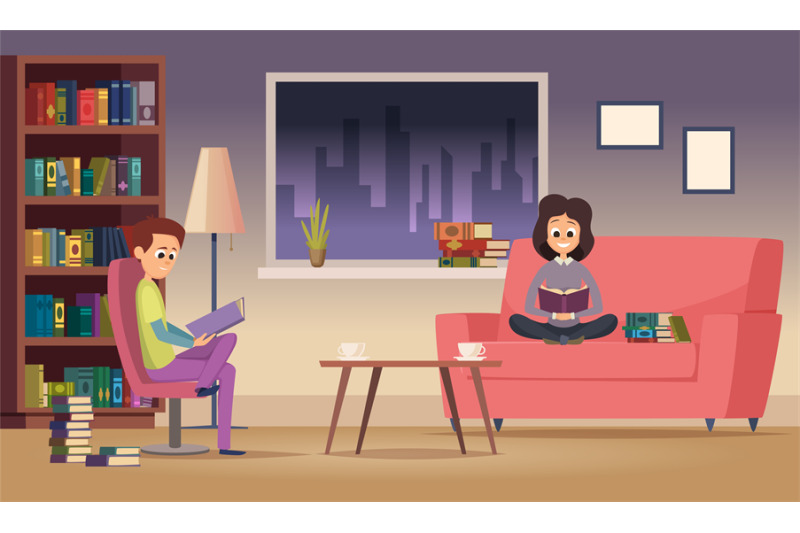 reading-family-woman-man-read-books-in-living-room-happy-students-st