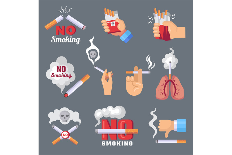 smoke-icon-lungs-and-cigarette-inhalation-smoke-problem-and-dangerous