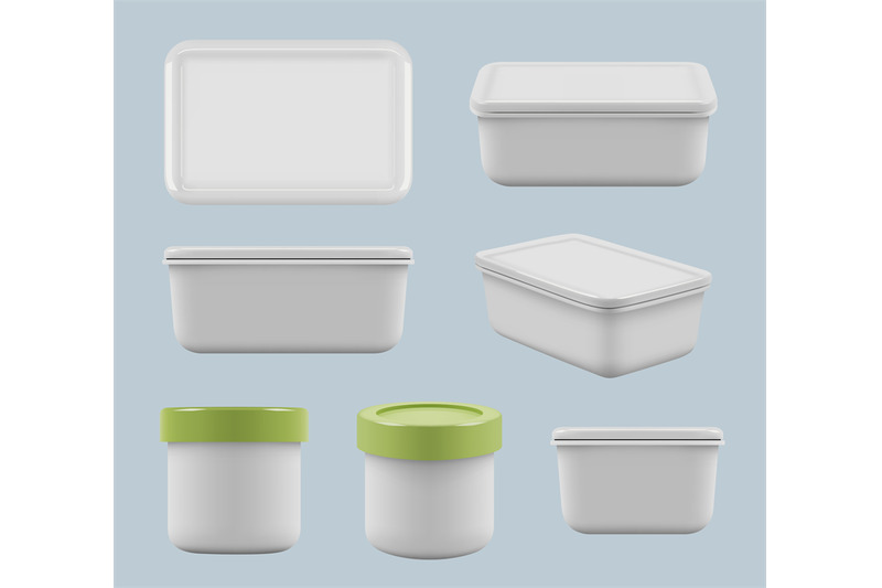 plastic-boxes-caring-food-in-containers-square-empty-storage-utensil