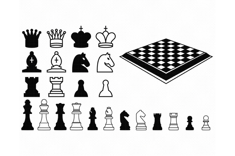 chess-pieces-and-board-svg