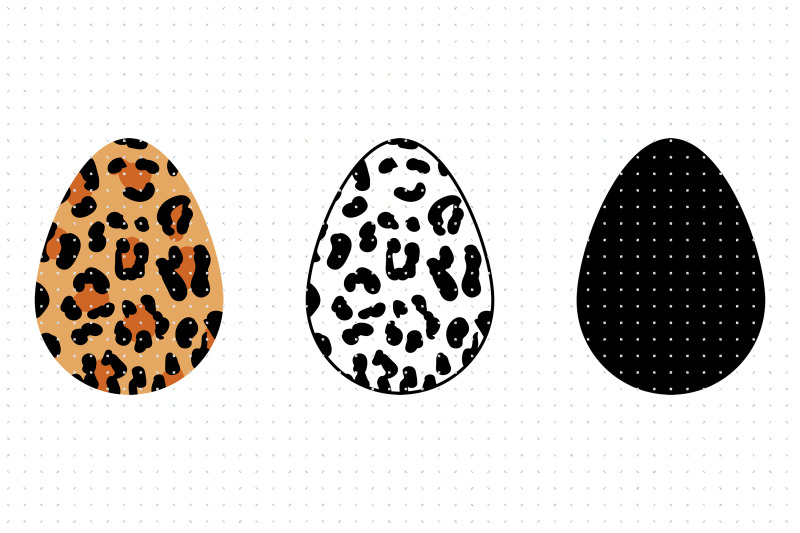 leopard-and-cheetah-print-teardrop-earring-svg