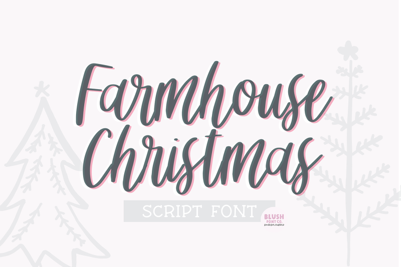farmhouse-christmas-script-font