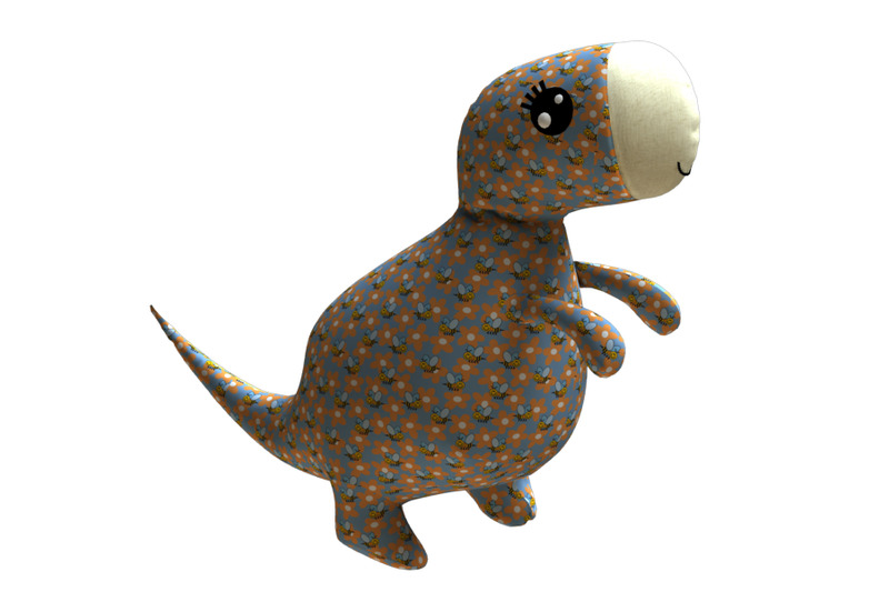 tyrannosaur-pdf-plush-pattern-resizing-t-rex-easy-toy-sewing-patte