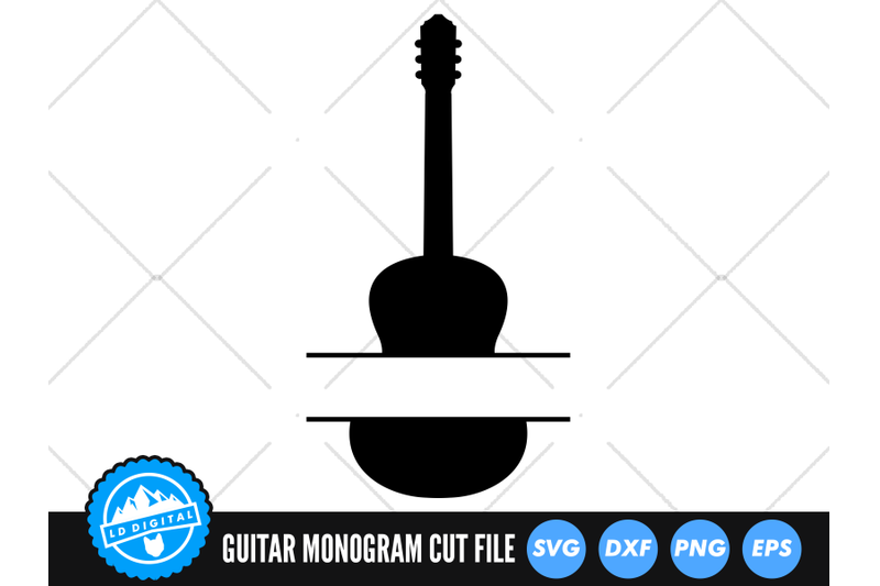 guitar-monogram-svg-guitar-svg-acoustic-guitar-cut-file